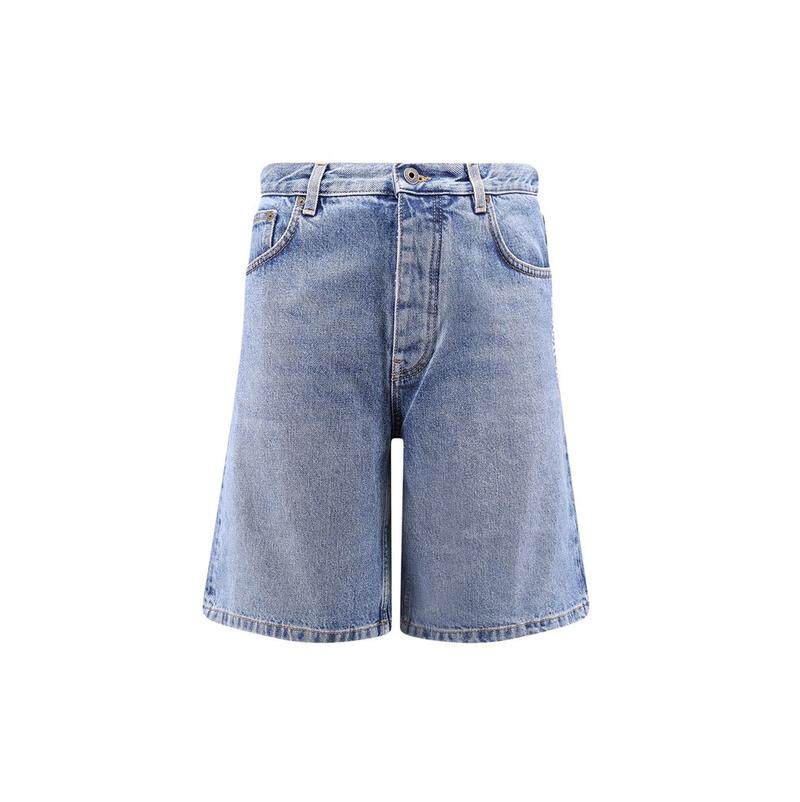 Off-White 男士 SS26 牛仔短裤 半箭头