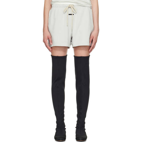 Essentials 女士 短裤 灰色 Classic Fit