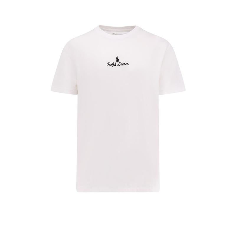 Polo Ralph Lauren 男士 FW25 POLO衫 標誌刺繡圓領 T 卹
