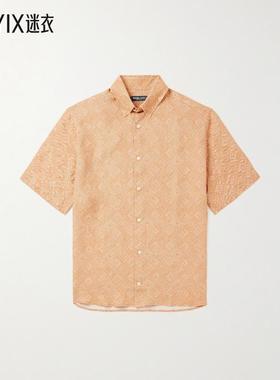 Frescobol Carioca 男款Castro 印花亚麻衬衫 迷衣时尚