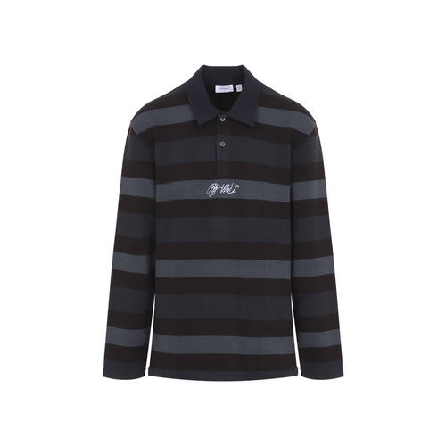 Off-White 男士 FW26 上衣 STROKE RELAX L/S 多色Polo衫