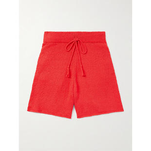 Cherry Los Angeles 男士秋冬新品 短裤 直筒棉质抽绳短裤