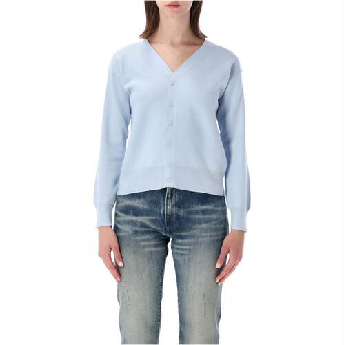 MM6 Maison Margiela 马吉拉MM6 女士 开衫 蓝色 Chiffon Overlay