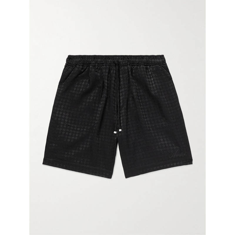 Amiri 男士 SS25 短裤 直筒提花抽绳短裤,男装,短裤,淘宝优惠券,粉丝福利购,淘宝优惠卷