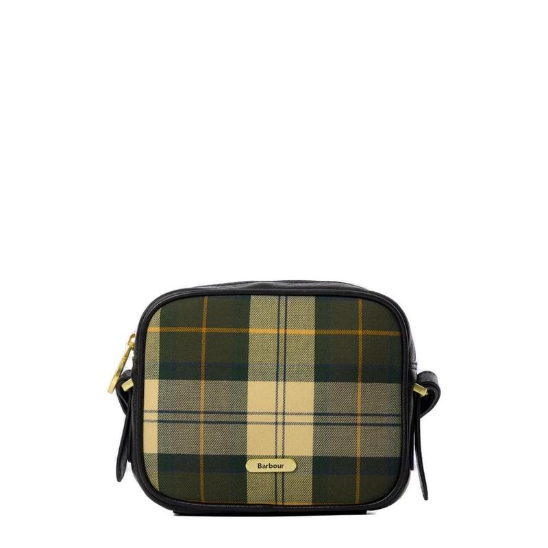 Barbour 女士 FW25 单肩包 Daphne 格紋斜挎包