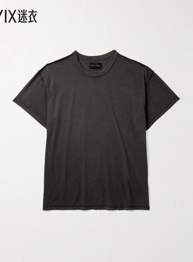 【早秋新品】Les Tien 男款Combed 反转件染棉针织T恤 迷衣时尚