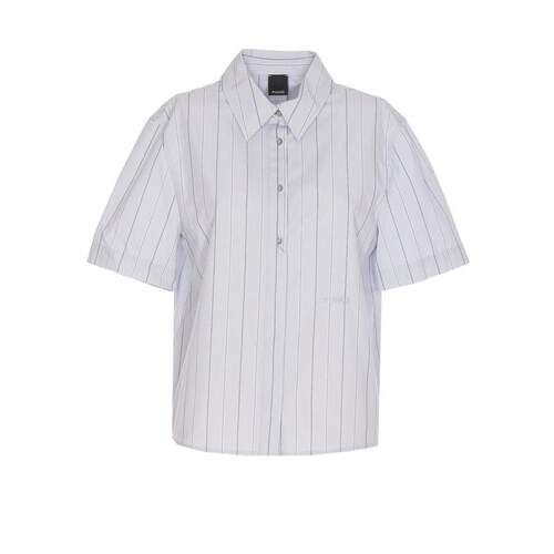 Pinko 女士 SS25 衬衫 短袖衬衫