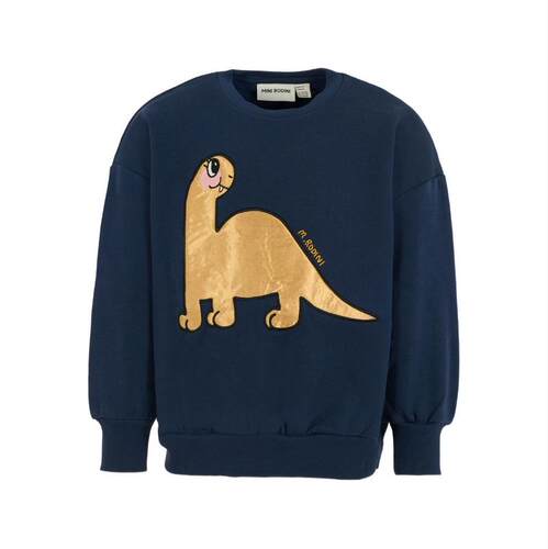 Mini Rodini 中性（儿童） FW25 卫衣 蓝色毛线衫童装