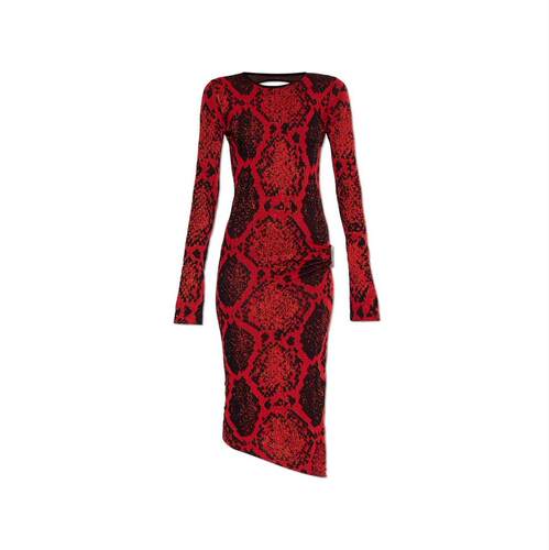 The Attico 女士 FW25 中长连衣裙 Attico