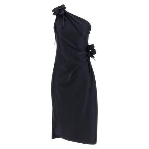 Coperni 女士 SS26 连衣裙 'Asymmetric Flower' 迷你