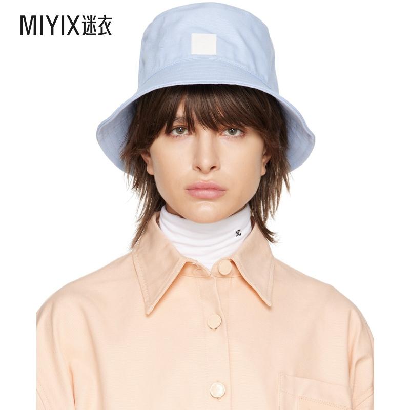 Raf Simons  女士 蓝色贴饰渔夫帽