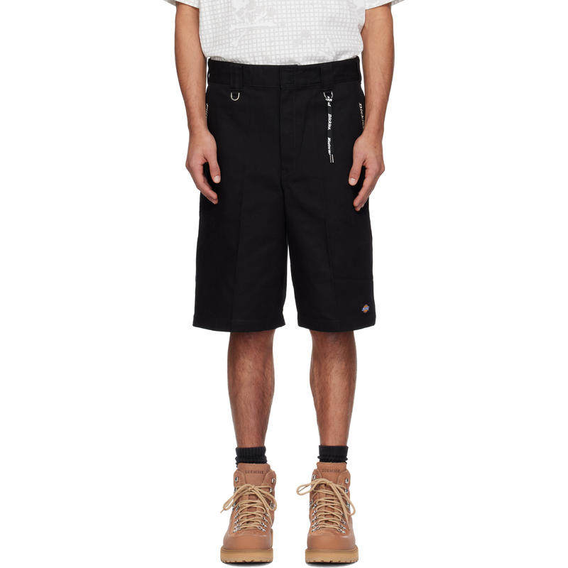 Mastermind Japan 男士 短裤 黑色 Dickies 联名 Duck 短裤
