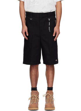 Mastermind Japan 男士 短裤 黑色 Dickies 联名 Duck 短裤