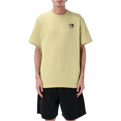 The North Face 北面 男士 SS26 T恤 NORTH FACE 1966 花朵印花