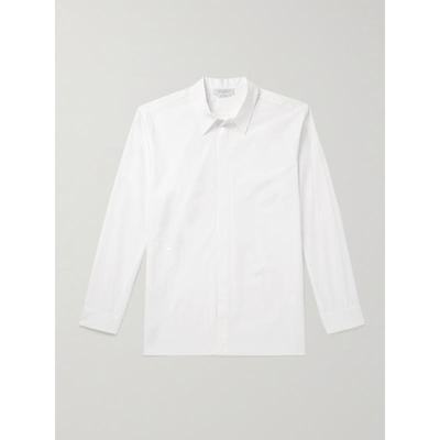 Gabriela Hearst 男士 SS25 衬衫 Nicolas 棉质府绸衬衫