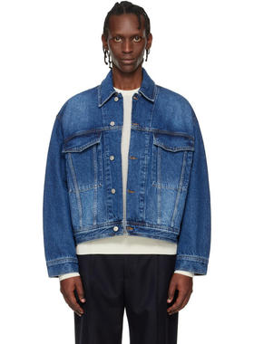 Studio Nicholson 男士 夹克 蓝色 Stein 牛仔