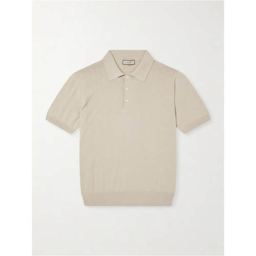 Canali 康钠丽 男士 POLO衫 棉质