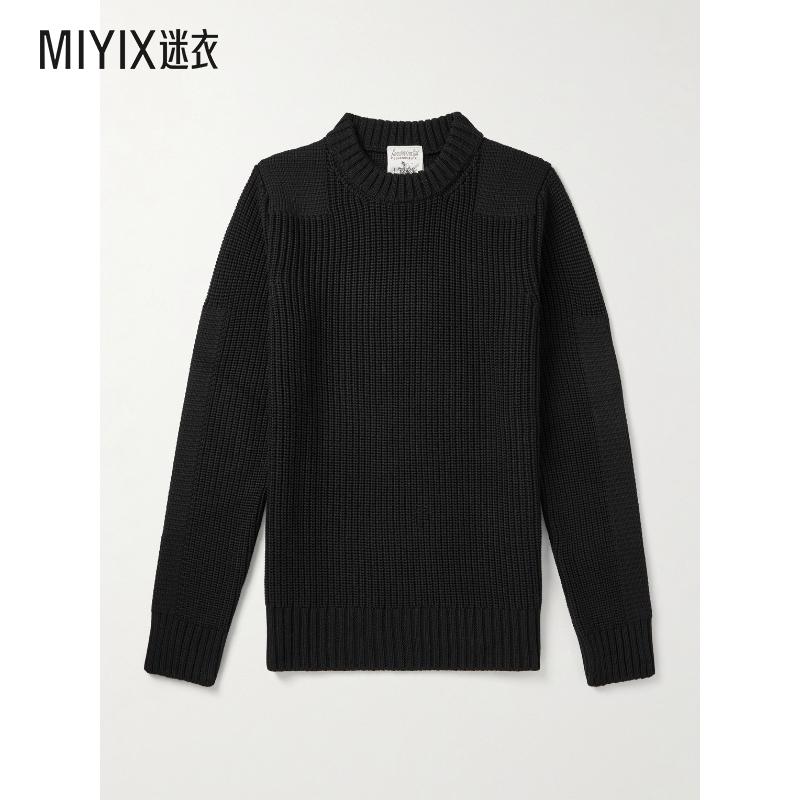 S.N.S. HERNING 男款Robust 修身罗纹美利奴羊毛毛衣 迷衣时尚