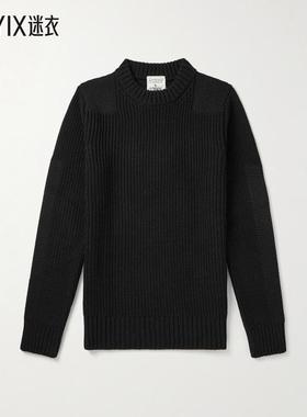 S.N.S. HERNING 男款Robust 修身罗纹美利奴羊毛毛衣 迷衣时尚