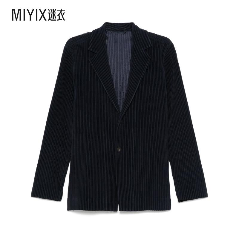 Homme Plissé Issey Miyake三宅一生 男士单排扣西装外套 迷衣时