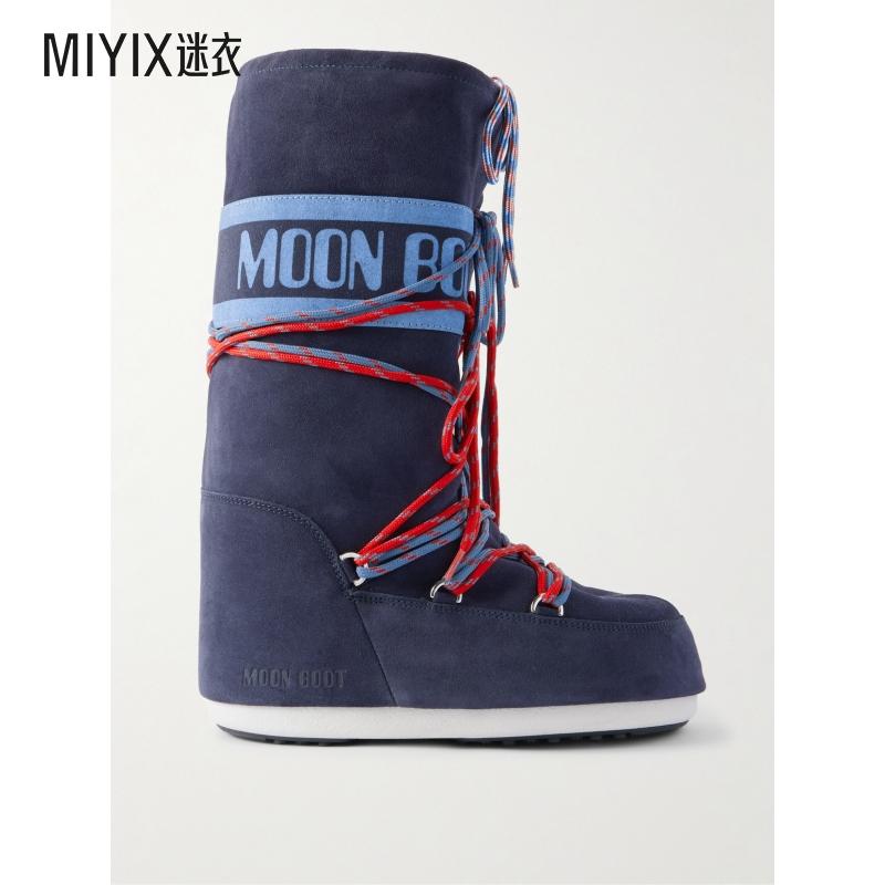 Moon Boot 女款Icon 绒面革雪地靴 迷衣时尚