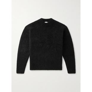 AMOMENTO 男士 SS26 毛衣 拉绒针织半高领