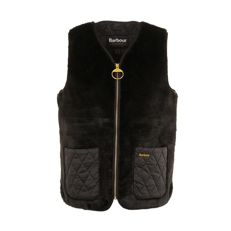 Barbour 女士 FW25 夹克 Karin 拉鍊背心