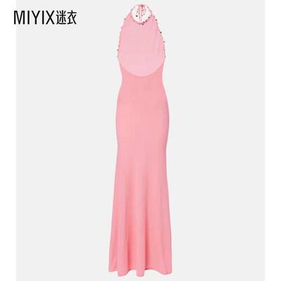 Christopher Esber 女款Quartz 海滩精饰长款连衣裙 迷衣时尚