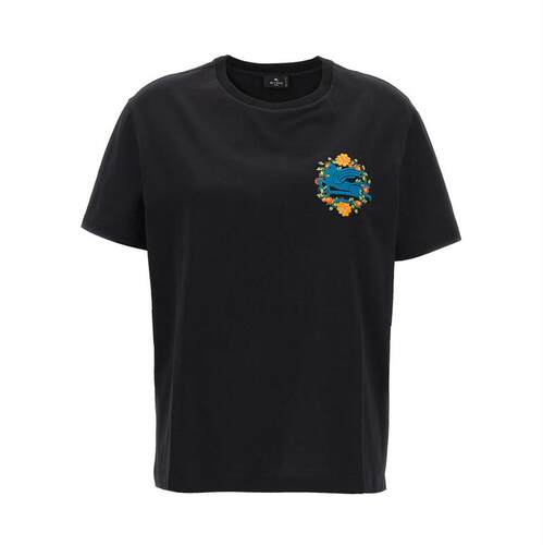 Etro 艾绰 女士 SS25 T恤 圆领短袖