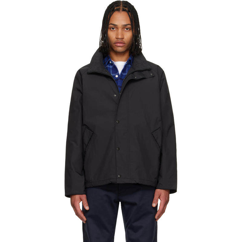 nanamica 男士 夹克 黑色 2L PERTEX UNLIMITED Field Short 夹克