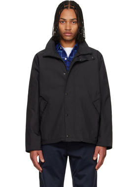 nanamica 男士 夹克 黑色 2L PERTEX UNLIMITED Field Short 夹克