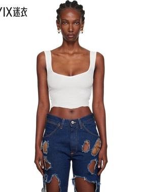 Vivienne Westwood西太后 女款白色 Sole Bodice 背心 迷衣时尚