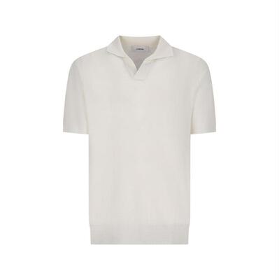 Lardini 男士 SS26 POLO衫 拉迪尼短袖罗纹 Polo 衫
