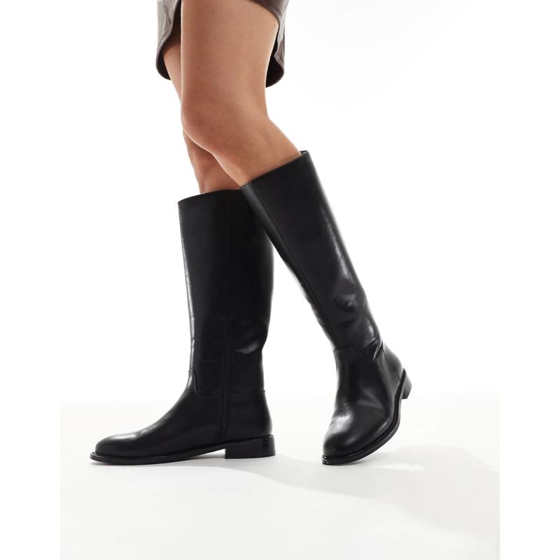 London Rebel 女士 靴子 Scarlett refined 马靴(黑色)