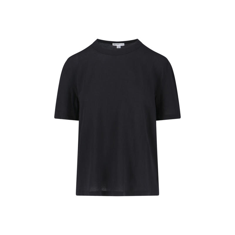 James Perse 女士 FW25 T恤 and Polos T恤黑色T恤