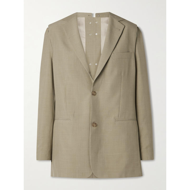 BETTTER 女士 夹克 + SUSTAIN Dina 网状多穿法羊毛混纺西装外套