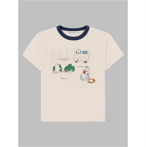Bobo Choses 中性（儿童） FW26 T恤 everyday ghosts 童装