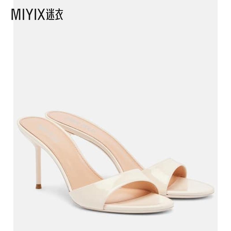 Paris Texas 女款Lidia 70 漆皮凉拖 迷衣时尚