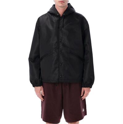 Stüssy 斯图西 男士 SS26 夹克 抽绳按压式扭扣兜帽