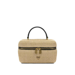 手拿包 Pinko SS26 女士 米色聚丙烯手包 品高