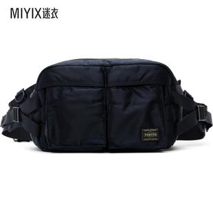 PORTER - Yoshida & Co 男款海军蓝 Tanker Hip 腰包 迷衣时尚
