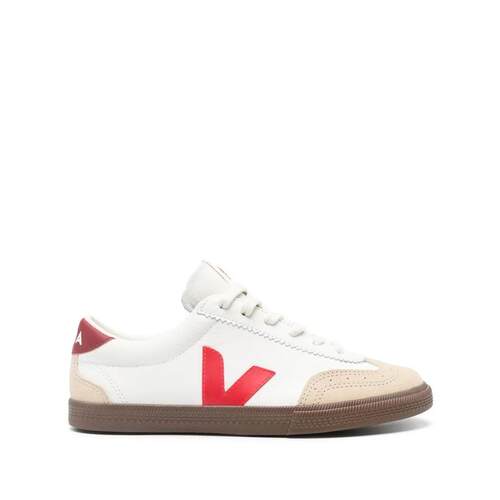 VEJA 女士 SS26 运动鞋 VOLLEY 饰板皮质