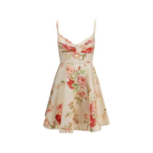 Zimmermann 兹默曼 女士 FW26 短款连衣裙 Zimmermann 本色连衣裙