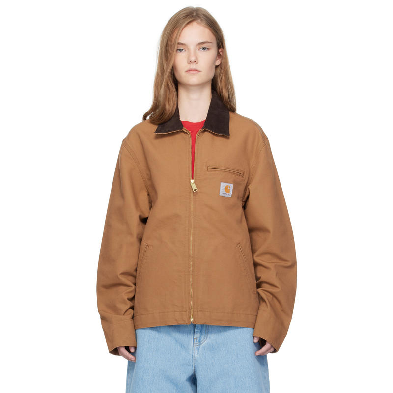 Carhartt WIP卡哈特 女士 夹克 棕色 Detroit 夹克