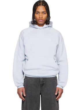 Dime MTL 男士 卫衣 紫色 Cursive Small Logo 连帽衫