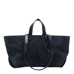 A.P.C. 女士 FW26 单肩包 LE DRUMMER 皮革蓝色肩包
