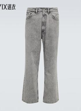 Our Legacy 男款Third 剪短阔腿牛仔裤 迷衣时尚