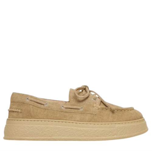 AGL Shoes 女士 SS26 休闲皮鞋 NEUTRALS FASTENING FLA 系带鞋