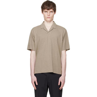 VEILANCE 男士 POLO衫 灰褐色 Metron Polo 衫