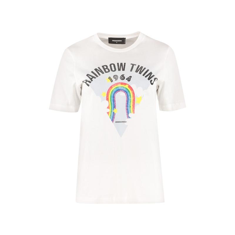 DSquared2 女士 SS20 T恤 圆领短袖T恤